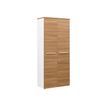 2012349335994-Armoire hautes YES ! - L80 x H187 x P42 - 2 portes - Façade et dessus merisier-P_79409691_1-0