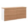 3483600722799-Crédence YES ! - L160 x H75 x P45 - 2 portes coulissantes - Façade et dessus Merisier-P_79409713_1-0
