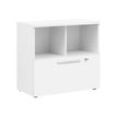 3483600706416-Rangement bas YES ! - L80 x H74 x P42 - 2 cases / 1 tiroir - Façade et dessus blanc-P_79409802_1-0