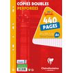 3329680479119-Clairefontaine - copies doubles - 440 pages - A4 - grands carreaux (Seyes) - perforées-P_79409983_1-0