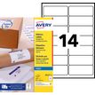 3266550129258-Avery - 350 Étiquettes adresse blanches - 99,1 x 38,1 mm - Impression jet d'encre - réf J-P_79413458_1-0