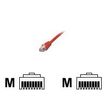 MCL Samar - câble réseau RJ45 CAT 6 F/UTP - 50 cm - rouge