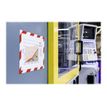 4005546406596-Durable Duraframe Magnetic Security - Cadre d'affichage magnétique bicolore - A4 - rouge-P_79415385_15-14