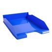 Exacompta COMBO Glossy - Corbeille à courrier bleu glacé