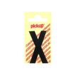 2012349362389-Pickup - Étiquette autocollante - 90 mm - Lettre X - noir mat-P_79418018_1-0
