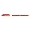 Pilot Frixion Ball - Pack de 12 rollers effaçables - 0,5 mm - rouge