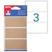 3270241025446-Apli Agipa - 12 Étiquettes kraft permanentes - 75 x 34 mm-P_79429794_1-0