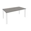 3253310163690-Bureau droit EXPRIM - L120 cm - Plateau imitation Chêne gris - Pieds blanc-P_79432251_1-0
