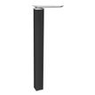 3253310164529-Bureau compact EXPRIM - L180 cm - Retour gauche - Plateau imitation Erable - Pieds carbone (Pieds de renfort obligato-P_79432333_2-2