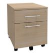 3253310147805-Caisson mobile LEVEL/STEELY/WOODY - L43 x H56 x P60 cm - 2 tiroirs dont 1 DS - imitation Ch-P_79432442_1-0