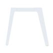 3253310157736-Bureau simple STEELY - L140 cm - Pieds blanc - plateau imitation Chêne clair-P_79432445_2-1