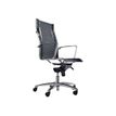 3700339883066-Fauteuil de bureau design - ENEO Accoudoirs fixes en aluminium chromé - Noir -P_79433447_1-0