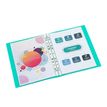 3135250209730-Viquel Propyglass - Classeur à anneaux - Dos 25 mm - A4 - vert turquoise--2
