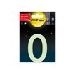 8711234005212-Pickup Glow in the dark - Étiquette autocollante phosphorescente 75 mm - Chiffre 0-P_79435398_1-0