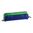 Clairefontaine - Trousse rectangulaire - cuir - bicolore bleu/vert