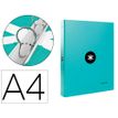 Antartik - Classeur à anneaux - Dos 40 mm - A4 - pour 225 feuilles - turquoise