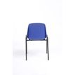 3701338800351-Chaise CHARLOTTE - pieds noirs sans accroche - coque M1 (non feu) - bleu-P_79438544_5-4