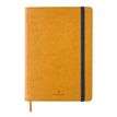 Oberthur Carmen - Carnet de notes souple A5 - pointillés - 200 pages - moutarde