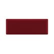 Panneau acoustique avec patine de fixation - L140 x 40 cm - Rouge
