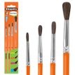 3134725013209-Cléopâtre - Pack de 4 pinceaux poil de poney - N°4, 8, 12 et 16-P_79444631_1-0
