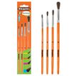 3134725013209-Cléopâtre - Pack de 4 pinceaux poil de poney - N°4, 8, 12 et 16-P_79444631_2-1