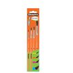 3134725013209-Cléopâtre - Pack de 4 pinceaux poil de poney - N°4, 8, 12 et 16-P_79444631_3-2