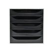 9002493423688-Exacompta Ecobox - Module de classement 5 tiroirs - gris/noir-P_79445314_1-0