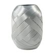 Maildor - Bolduc oeuf lisse - ruban d'emballage 7 mm x 10 m - argent