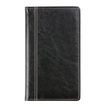 Agenda de poche spiralé Interplan Palermo - 1 semaine sur 2 pages - 9 x 16 cm - noir - Brepols