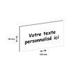 2012348178264-Plaque personnalisée avec votre texte - 120 x 60 mm - blanche - adhésivée prête à poser--0