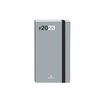 Agenda de poche Flex - 1 semaine sur 2 pages - 9,5 x 17,5 cm - gris - Oberthur