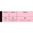 2012348486673-ELVE - Bloc tombola 3 volets de 100 tickets - 50 x 150 mm - numéroté - rose--0