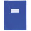 Oxford Strong Line - Protège cahier sans rabat - 17 x 22 cm - bleu opaque
