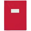 Oxford Strong Line - Protège cahier sans rabat - 24 x 32 cm - rouge opaque