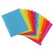 3135251547312-Viquel Happy Fluo - Intercalaire 12 positions - A4 Maxi - polypropylène coloré--2