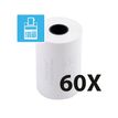 3130634403490-Exacompta - 6 boîtes de 10 Bobines thermiques - rouleaux TPE - 57 x 40 x 12 mm - sans Bisphénol A--0