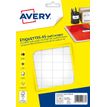 Avery - Etui A5 - 1152 Étiquettes multi-usages blanches - 16 x 22 mm - réf ETE072