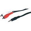 3700224734053-MCL Samar - adaptateur audio/stéréo 2 prises RCA (M) vers JACK 3.5 (M) - 5 m--0