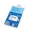 3240180215628-La Couronne - 200 Enveloppes précasées DL 110x220 mm - 80 gr - sans fenêtre - blanc - bande auto-adh--0