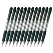 4902505154911-Pilot Super Grip - 12 Stylos à bille - noir - 1 mm - rétractable--0