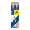 4902505525629-Pilot Frixion Ball - 6 Recharges pour rollers effaçables - 0,7 mm - bleu--0
