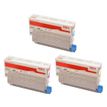 OKI 46507505 - jaune - cartouche laser d'origine 