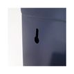 3219090958321-Casier de bureau avec pieds - 74 x 40 x 40 cm - bleu nuit nacré--1
