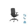 Fauteuil de bureau FLEXA - accoudoirs et appui-tête en option - gris