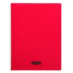 Calligraphe 8000 - Cahier polypro 24 x 32 cm - 48 pages - grands carreaux (Seyes) - rouge