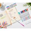 3086123514959-BIC Intensity - Feutre fin - pointe moyenne - gris--1