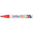 4974052801327-Artline 70N - Marqueur permanent - pointe ogive - rouge--0