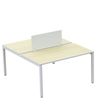 Écran de séparation en polystyrène - H33 x L60 cm - hêtre