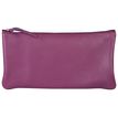 Clairefontaine - Trousse plate - cuir teinté - violet