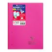 3037920048512-Clairefontaine Koverbook - Bloc de cours agrafé A4+ - 160 pages détachables perforées - petits carreaux (5x5 mm) - disponible dans diff--3